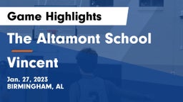 The Altamont School vs Vincent Game Highlights - Jan. 27, 2023