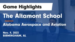 The Altamont School vs Alabama Aerospace and Aviation Game Highlights - Nov. 9, 2023