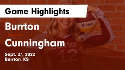 Burrton  vs Cunningham  Game Highlights - Sept. 27, 2022