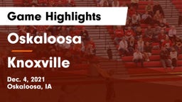 Oskaloosa  vs Knoxville  Game Highlights - Dec. 4, 2021