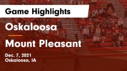 Oskaloosa  vs Mount Pleasant  Game Highlights - Dec. 7, 2021