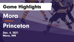 Mora  vs Princeton  Game Highlights - Dec. 4, 2021