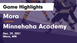 Mora  vs Minnehaha Academy Game Highlights - Dec. 29, 2021