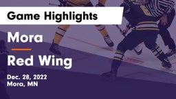 Mora  vs Red Wing  Game Highlights - Dec. 28, 2022