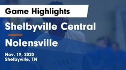 Shelbyville Central  vs Nolensville  Game Highlights - Nov. 19, 2020