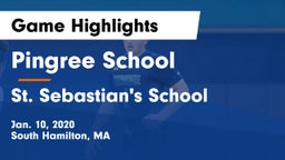 Pingree School vs St. Sebastian's School Game Highlights - Jan. 10, 2020