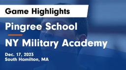 Pingree School vs NY Military Academy Game Highlights - Dec. 17, 2023