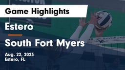 Estero  vs South Fort Myers  Game Highlights - Aug. 22, 2023