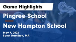Pingree School vs New Hampton School  Game Highlights - May 7, 2022