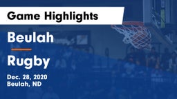 Beulah  vs Rugby  Game Highlights - Dec. 28, 2020