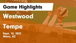 Westwood  vs Tempe Game Highlights - Sept. 10, 2022