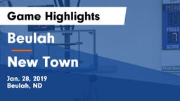Beulah  vs New Town  Game Highlights - Jan. 28, 2019