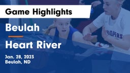 Beulah  vs Heart River  Game Highlights - Jan. 28, 2023
