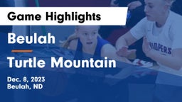 Beulah  vs Turtle Mountain  Game Highlights - Dec. 8, 2023