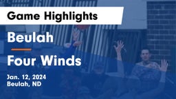 Beulah  vs Four Winds  Game Highlights - Jan. 12, 2024