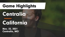 Centralia  vs California  Game Highlights - Nov. 22, 2021