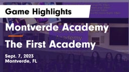 Montverde Academy vs The First Academy Game Highlights - Sept. 7, 2023