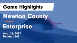 Newton County  vs Enterprise Game Highlights - Aug. 24, 2023