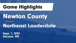 Newton County  vs Northeast Lauderdale  Game Highlights - Sept. 7, 2023