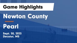 Newton County  vs Pearl  Game Highlights - Sept. 30, 2023