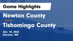Newton County  vs Tishomingo County  Game Highlights - Oct. 10, 2023