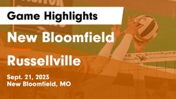 New Bloomfield  vs Russellville  Game Highlights - Sept. 21, 2023