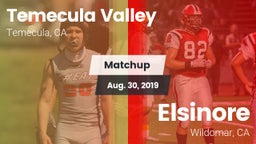 Matchup: Temecula Valley vs. Elsinore  2019