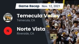 Recap: Temecula Valley  vs. Norte Vista  2021