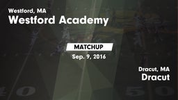 Matchup: Westford Academy vs. Dracut  2016
