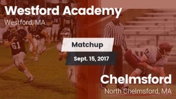 Matchup: Westford Academy vs. Chelmsford  2017