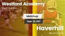 Matchup: Westford Academy vs. Haverhill  2017