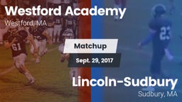 Matchup: Westford Academy vs. Lincoln-Sudbury  2017