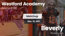 Matchup: Westford Academy vs. Beverly  2017