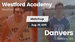 Matchup: Westford Academy vs. Danvers  2018