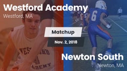 Matchup: Westford Academy vs. Newton South  2018