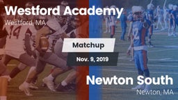 Matchup: Westford Academy vs. Newton South  2019