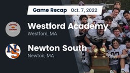 Recap: Westford Academy  vs. Newton South  2022