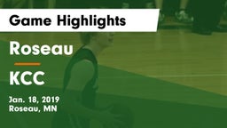 Roseau  vs *** Game Highlights - Jan. 18, 2019