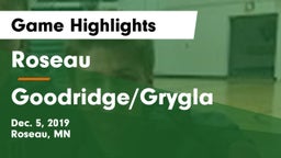 Roseau  vs Goodridge/Grygla  Game Highlights - Dec. 5, 2019