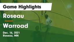 Roseau  vs Warroad  Game Highlights - Dec. 16, 2021