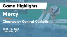 Mercy  vs Clearwater Central Catholic  Game Highlights - Sept. 10, 2022