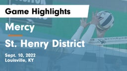 Mercy  vs St. Henry District  Game Highlights - Sept. 10, 2022