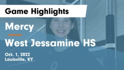 Mercy  vs West Jessamine HS Game Highlights - Oct. 1, 2022