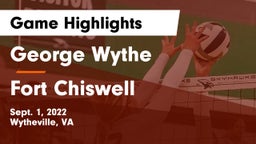 George Wythe  vs Fort Chiswell  Game Highlights - Sept. 1, 2022
