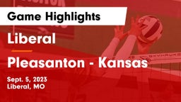 Liberal  vs Pleasanton  - Kansas Game Highlights - Sept. 5, 2023