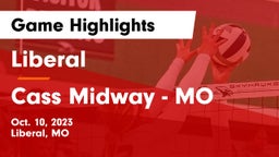 Liberal  vs Cass Midway - MO Game Highlights - Oct. 10, 2023