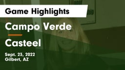 Campo Verde  vs Casteel  Game Highlights - Sept. 23, 2022