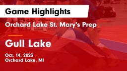 Orchard Lake St. Mary's Prep vs Gull Lake  Game Highlights - Oct. 14, 2023