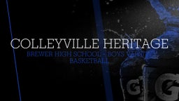 Brewer basketball highlights Colleyville Heritage