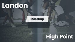 Matchup: Landon  vs. High Point  2016